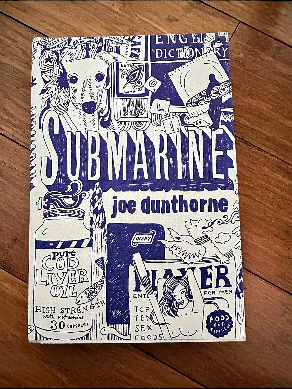 Submarine by Joe Dunthorne Illustrated Book